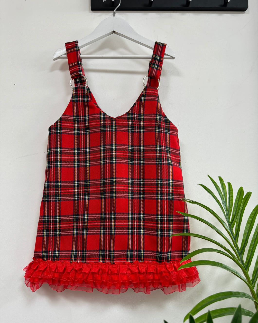 Red Tartan Christmas Dress (3mnths-14yrs)