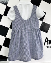 School Gingham Pinafore (other colours/fabric available)