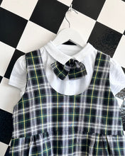 School Tartan Plaid Pinafore (Other colours/fabrics available)