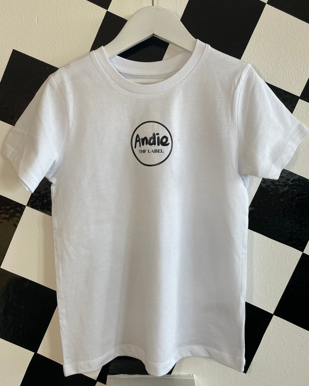 White Andie T-Shirt (0mnths - 14yrs)